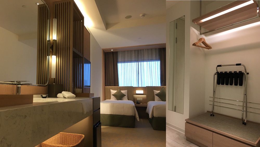 Caesar Metro Taipei Hotel Bagian luar foto Deluxe Room