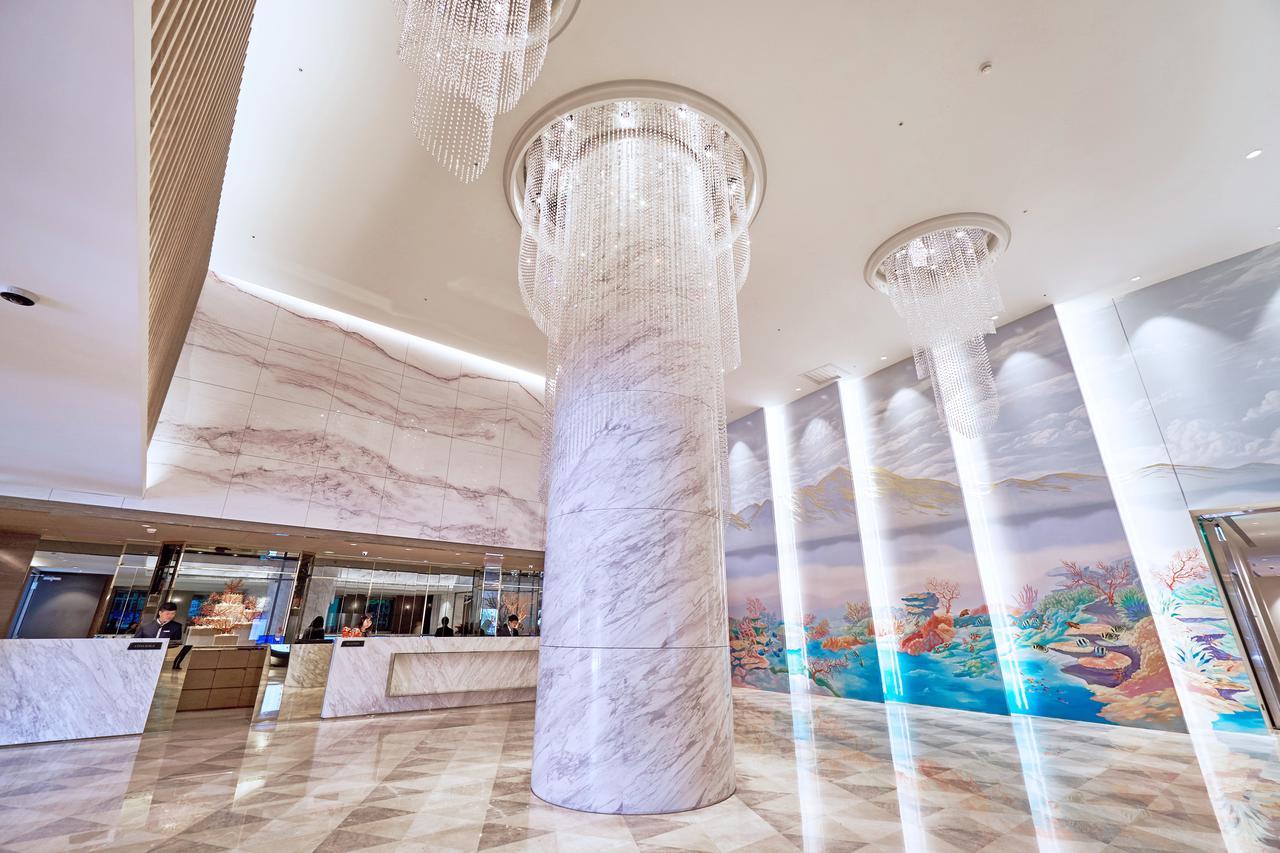 Caesar Metro Taipei Hotel Bagian luar foto The lobby of the hotel